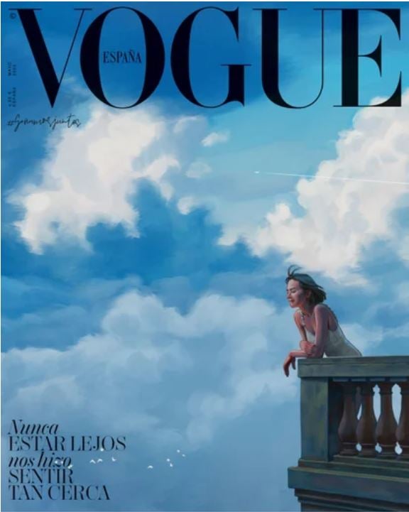 La revista 'Vogue' lanza, por primera vez en su historia, una portada sin fotografía