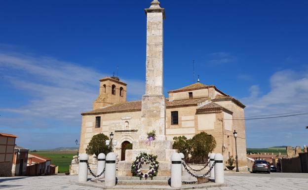 Villalar de los Comuneros, este jueves, Día de Castilla y León. 