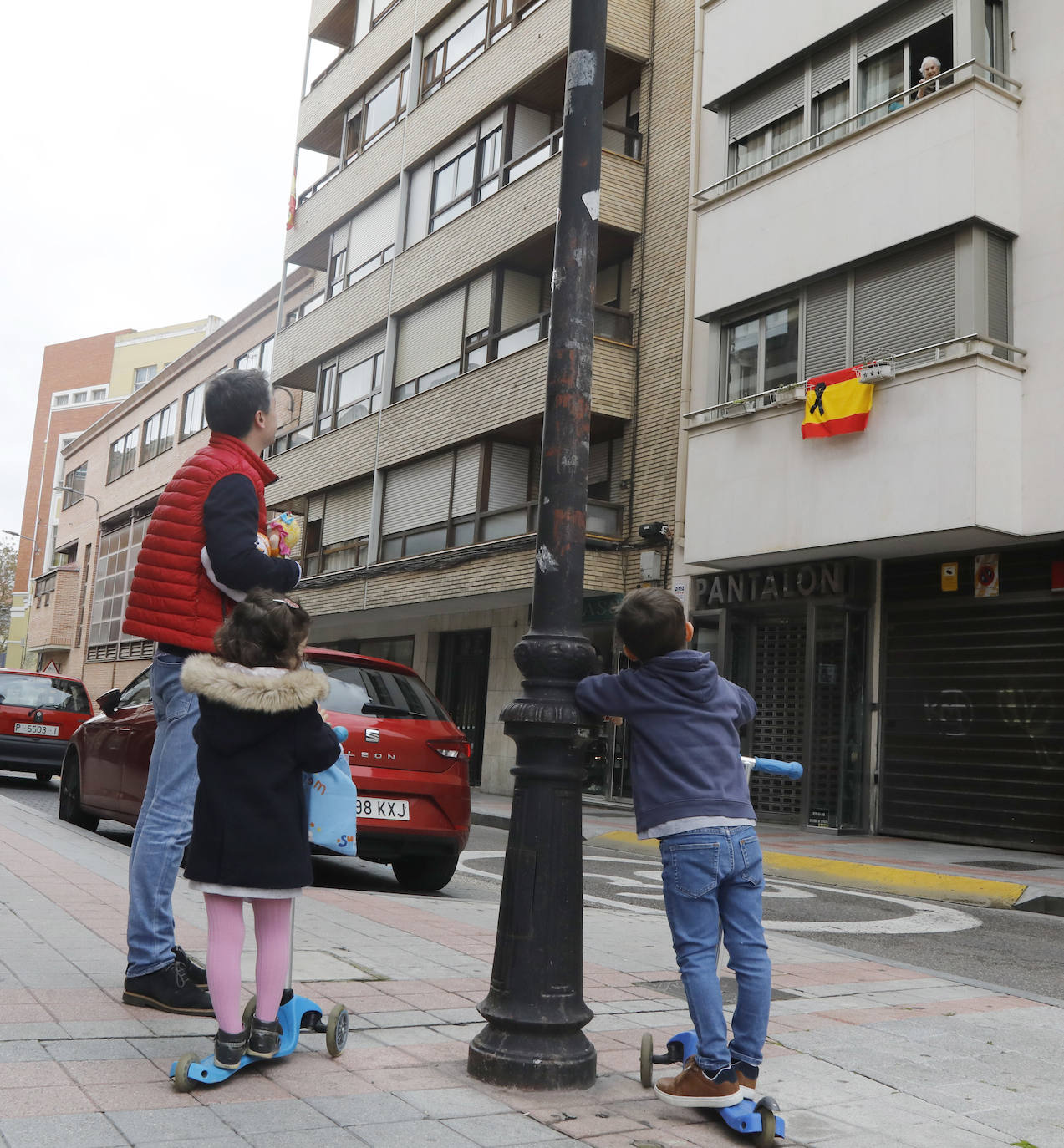 Los niños vuelven a las calles de Palencia. 