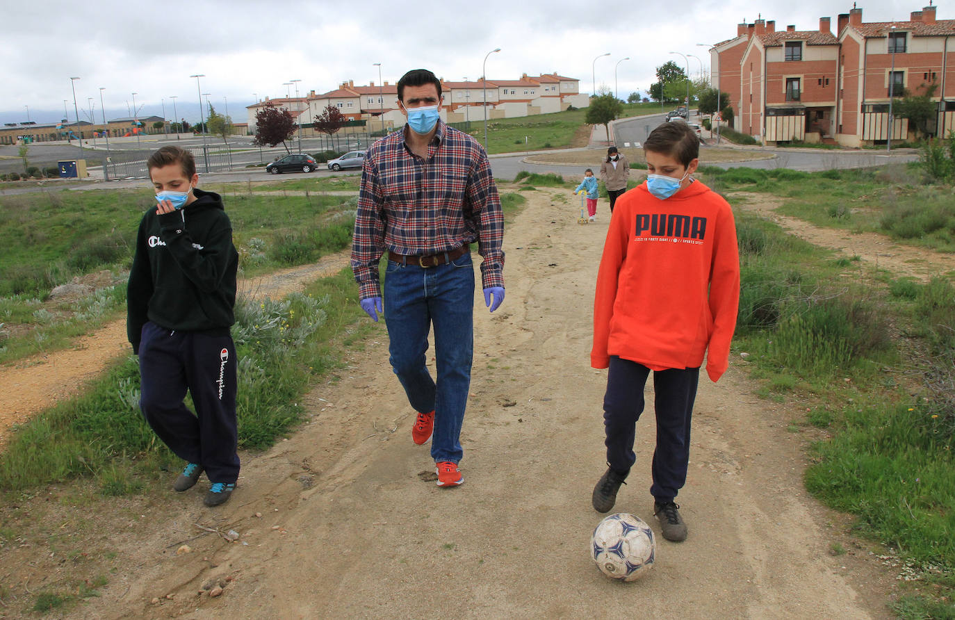 Las calles de Segovia vuelven a ser de los niños. 