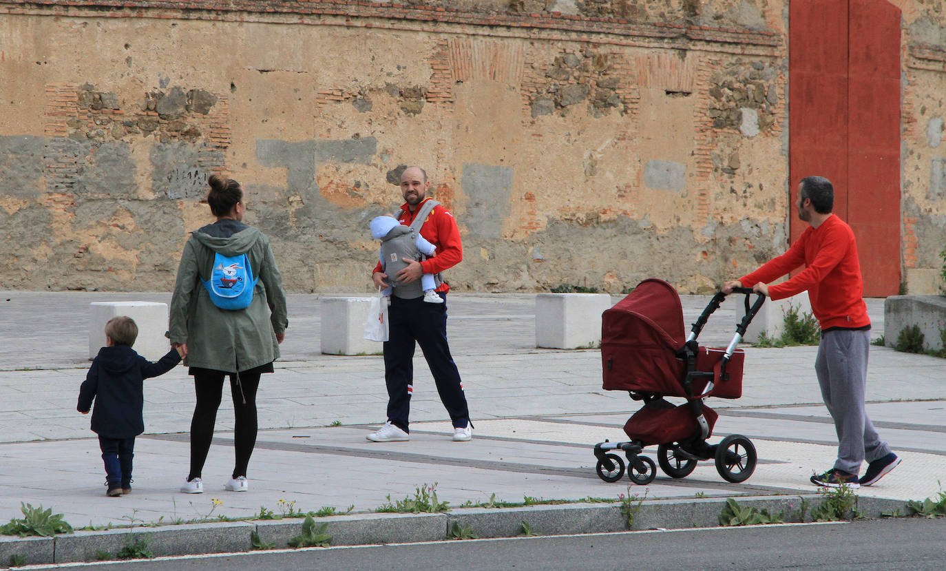 Las calles de Segovia vuelven a ser de los niños. 