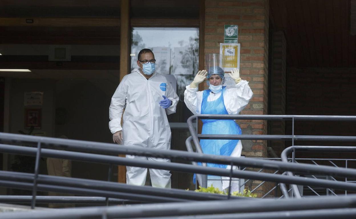 Residencia Cardenal Marcelo, en Valladolid. 