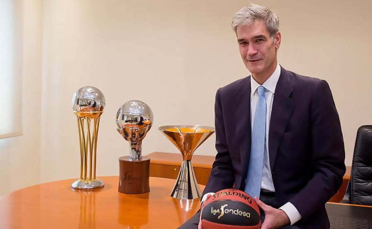 Antonio Marín, presidente de la Liga ACB. 