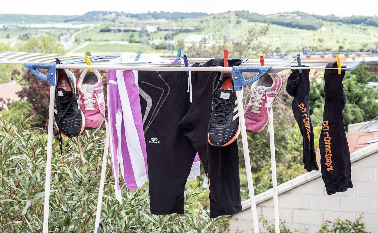 Ramón ya tiene preparada la ropa deportiva para echarse a la calle a quemar energías.