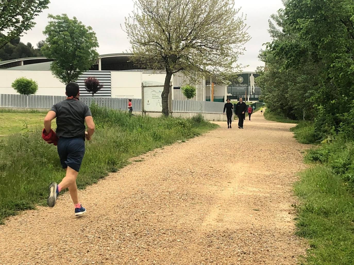 Primer día de deporte en Valladolid tras semanas de confinamiento