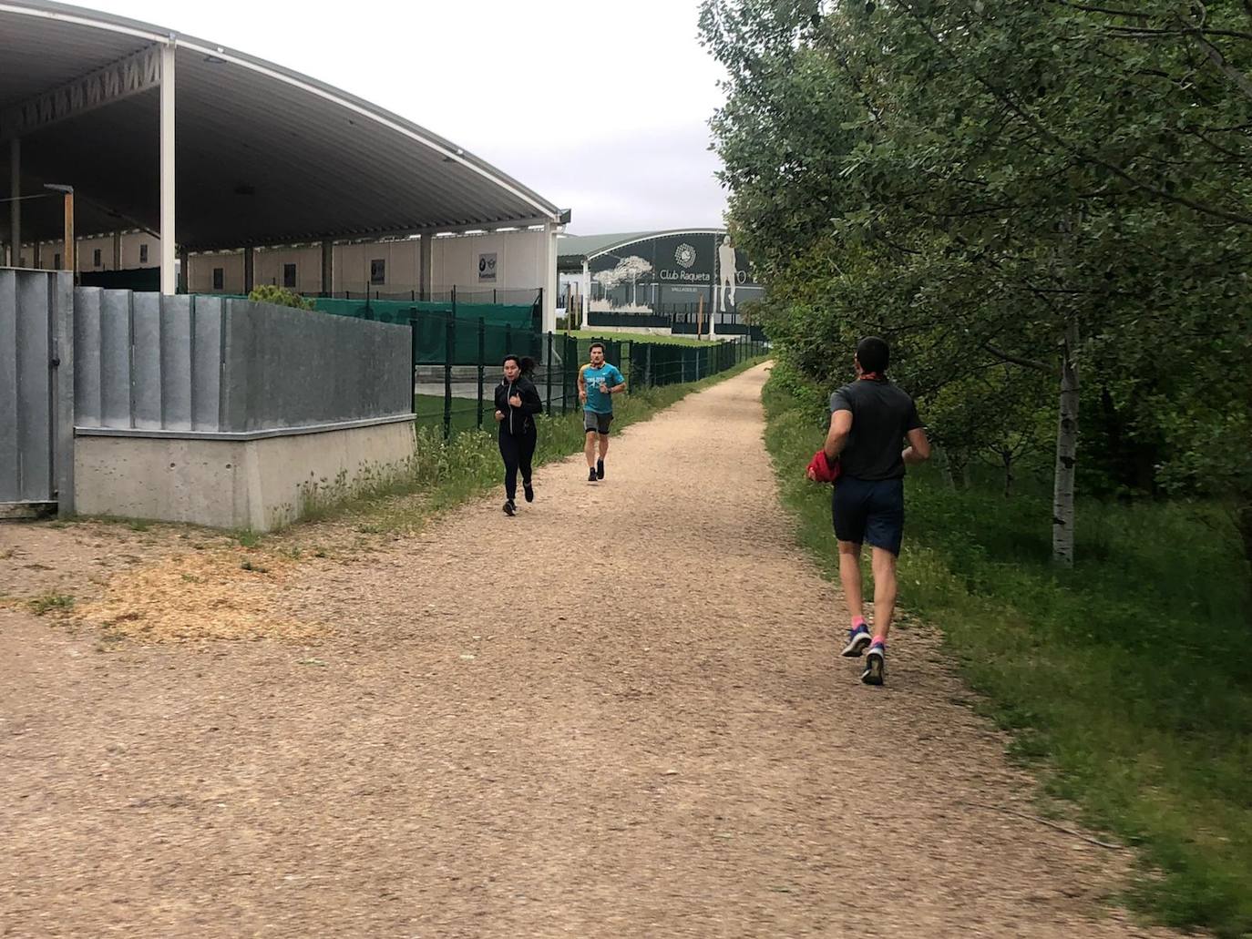 Primer día de deporte en Valladolid tras semanas de confinamiento