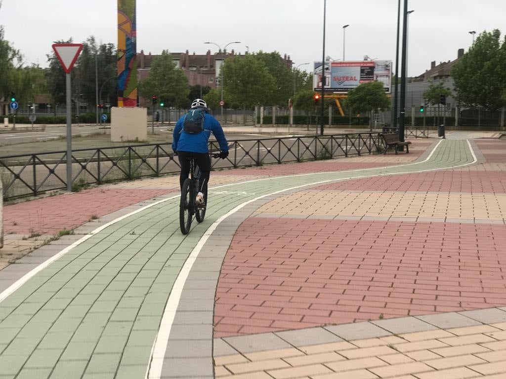 Primer día de deporte en Valladolid tras semanas de confinamiento