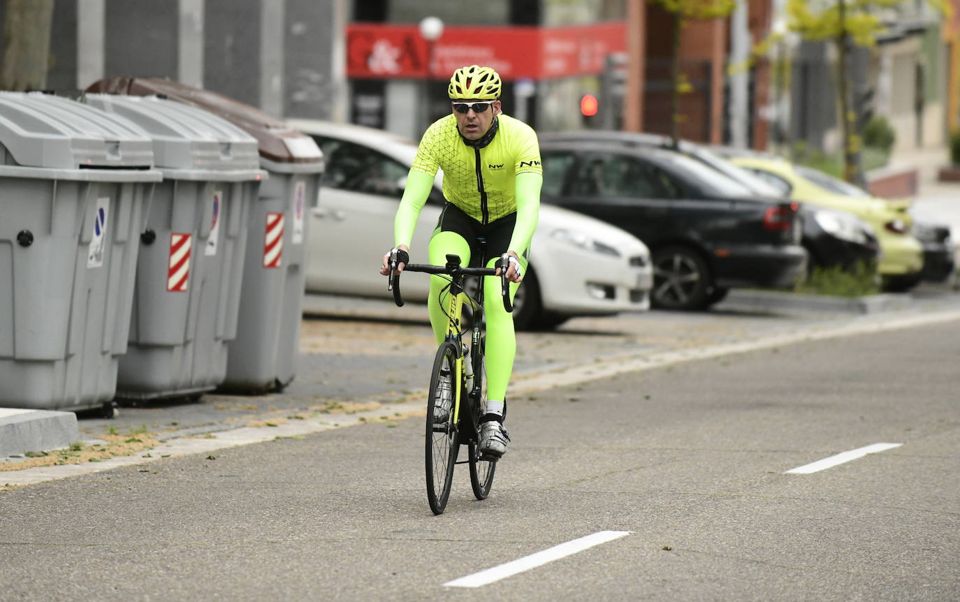 Primer día de deporte en Valladolid tras semanas de confinamiento