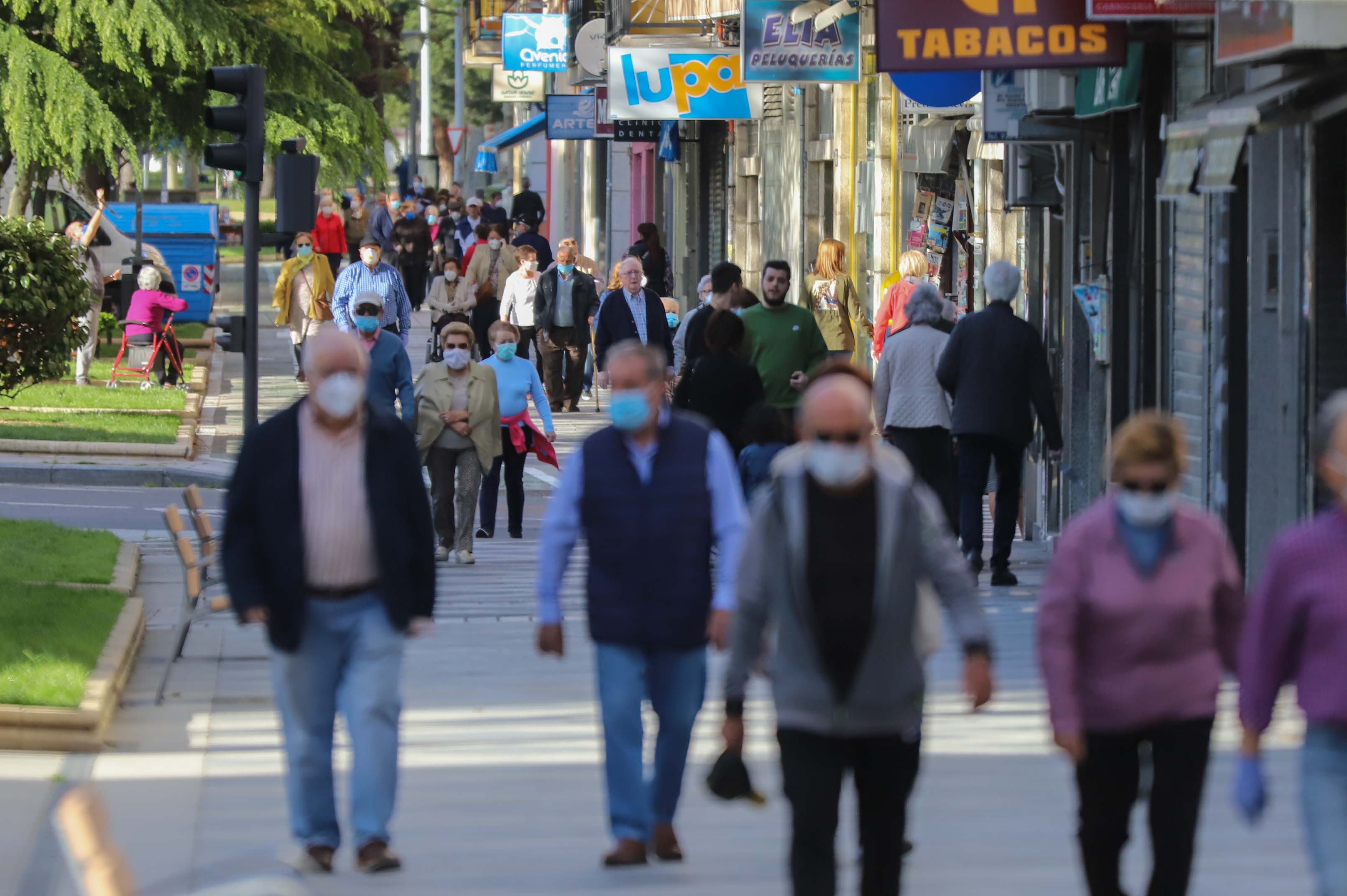 Fotos: Los salmantinos disfrutan de su primera tarde de paseo y deporte