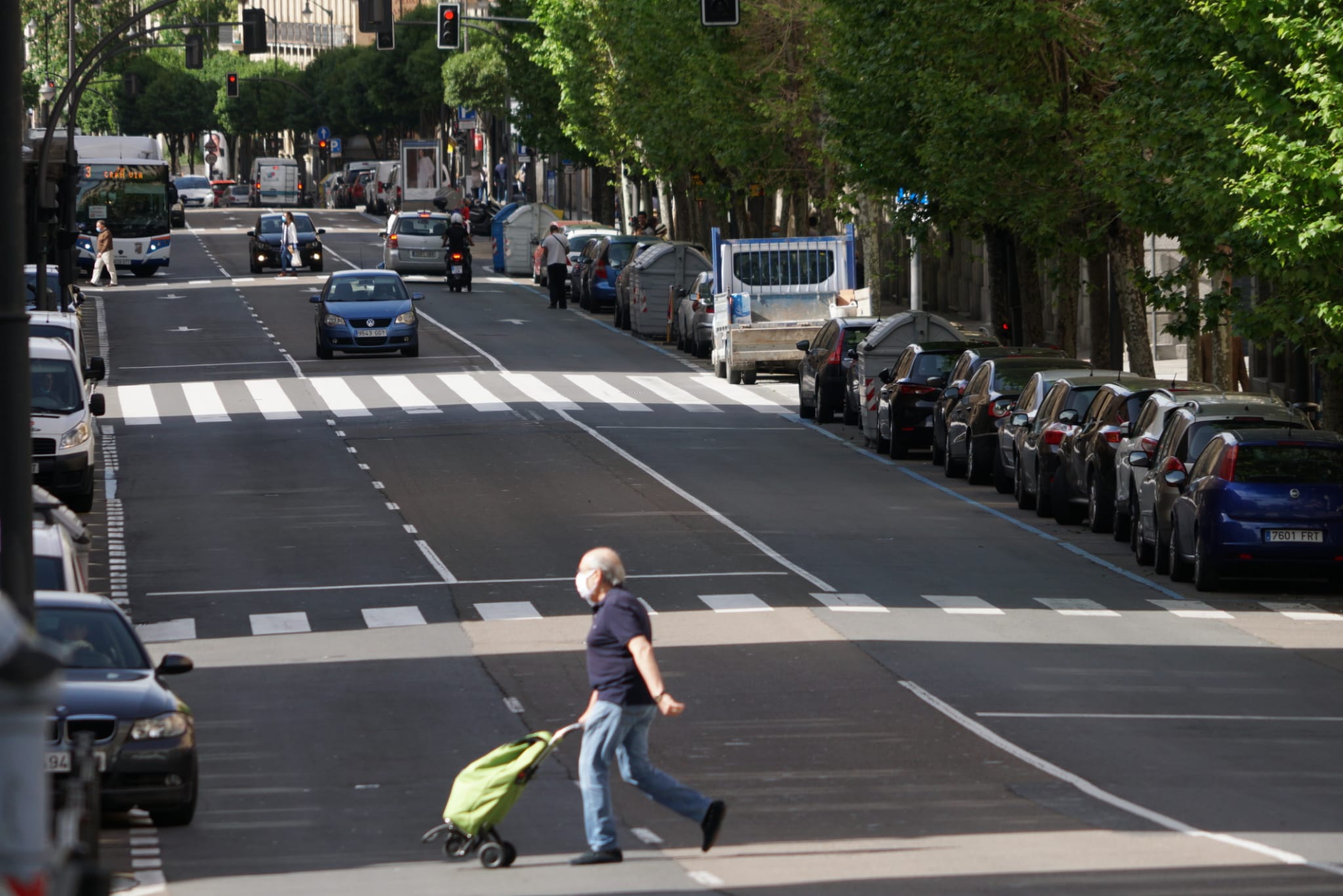 Fotos: Actividad en las calles comerciales de Salamanca en el inicio de la Fase 0