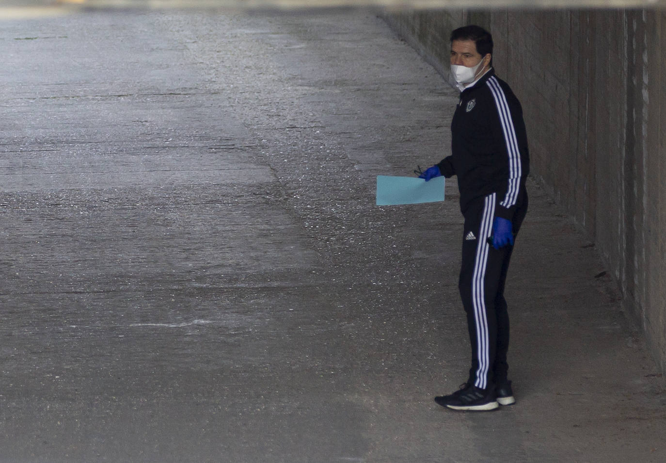 Fotos: Jugadores y cuerpo técnico del Real Valladolid regresan al Zorrilla para realizarse los correspondientes test