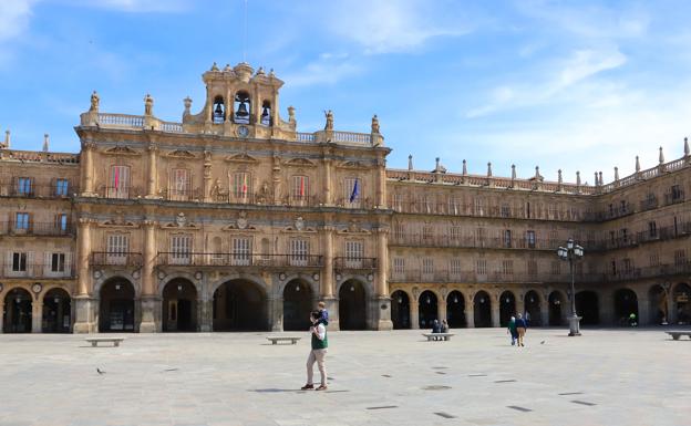 Plaza Mayor de Salamanca. 