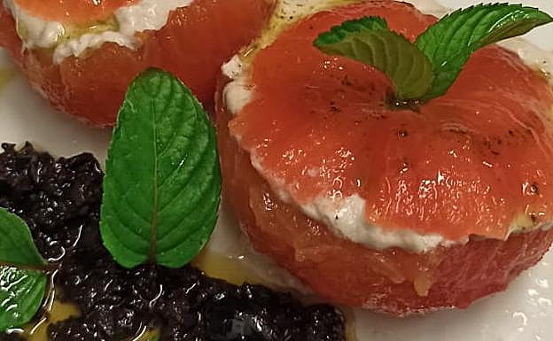 El resultado final del plato. 