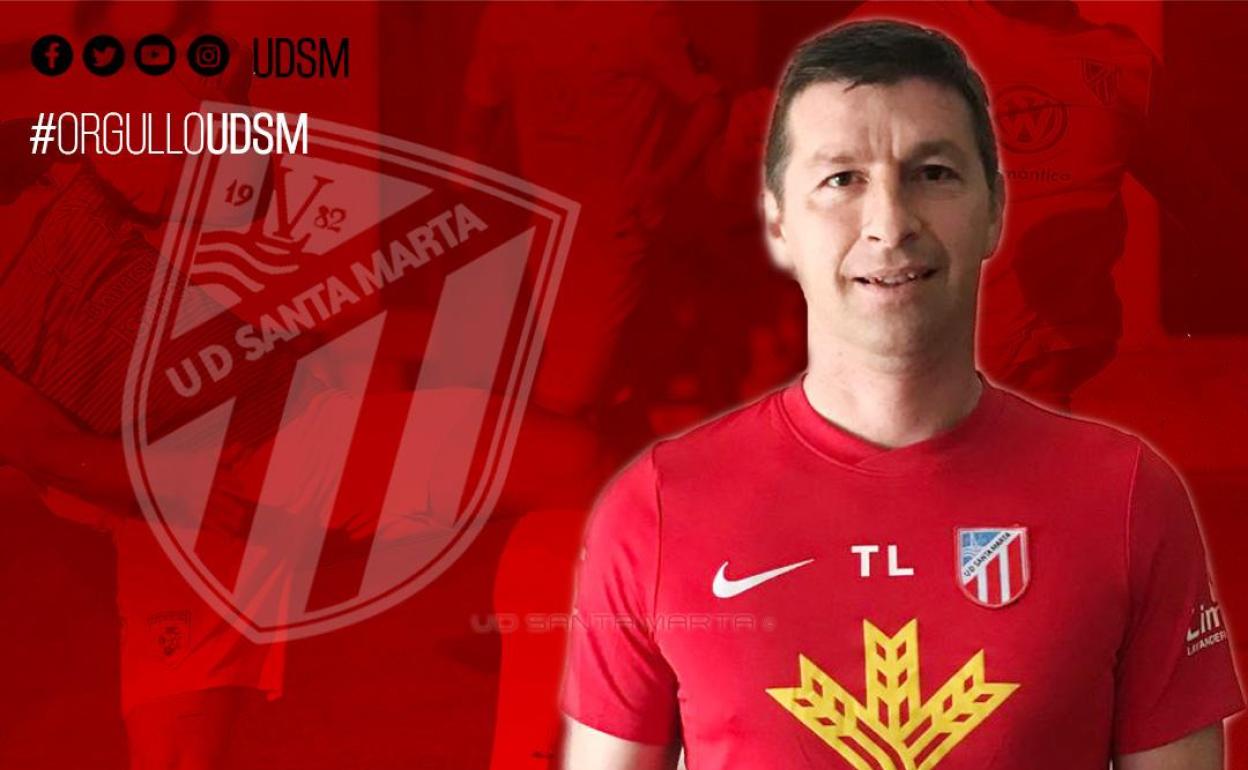 Otro ex de la UD Salamanca para la dirección deportiva de la UD Santa Marta: Lupidio