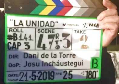 Imagen secundaria 1 - El actor leonés Héctor Arteaga se suma al reparto de la serie &#039;La unidad&#039;