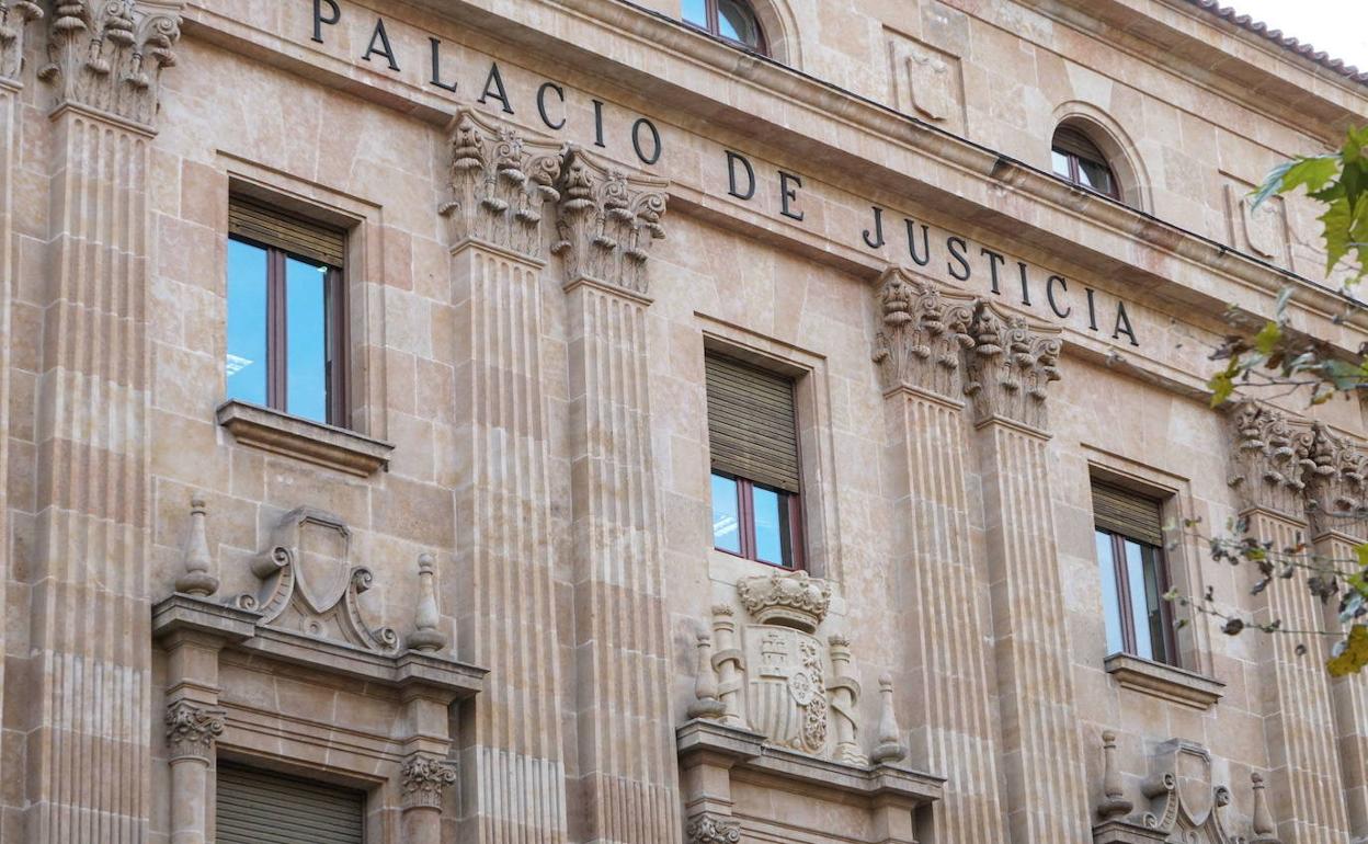 Imagen del Palacio de Justicia de Salmanca, sede de la Audiencia Provincia. 