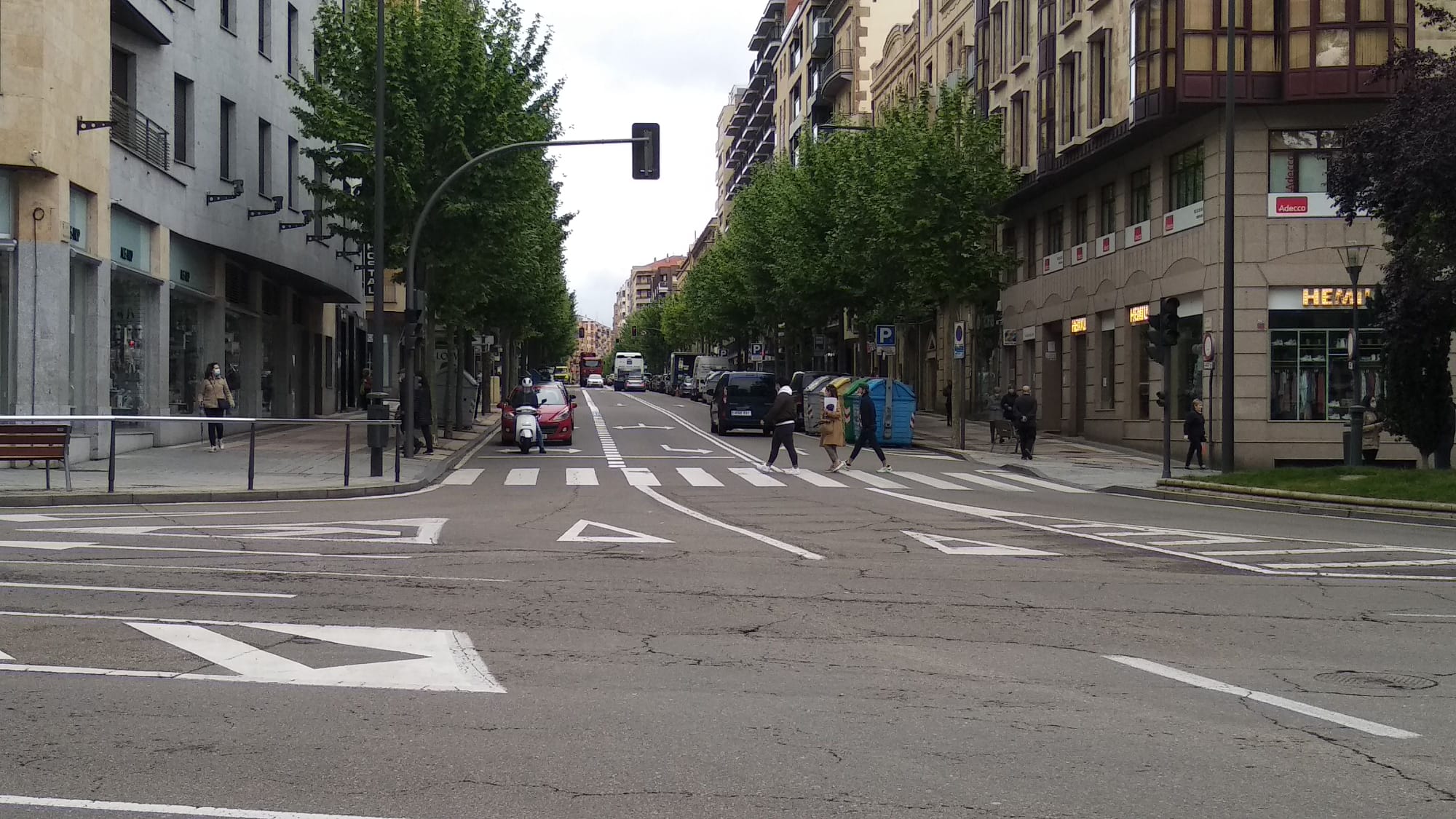 Salamanca presenta un ambicioso plan de peatonalizaciones para facilitar la movilidad en la fase1