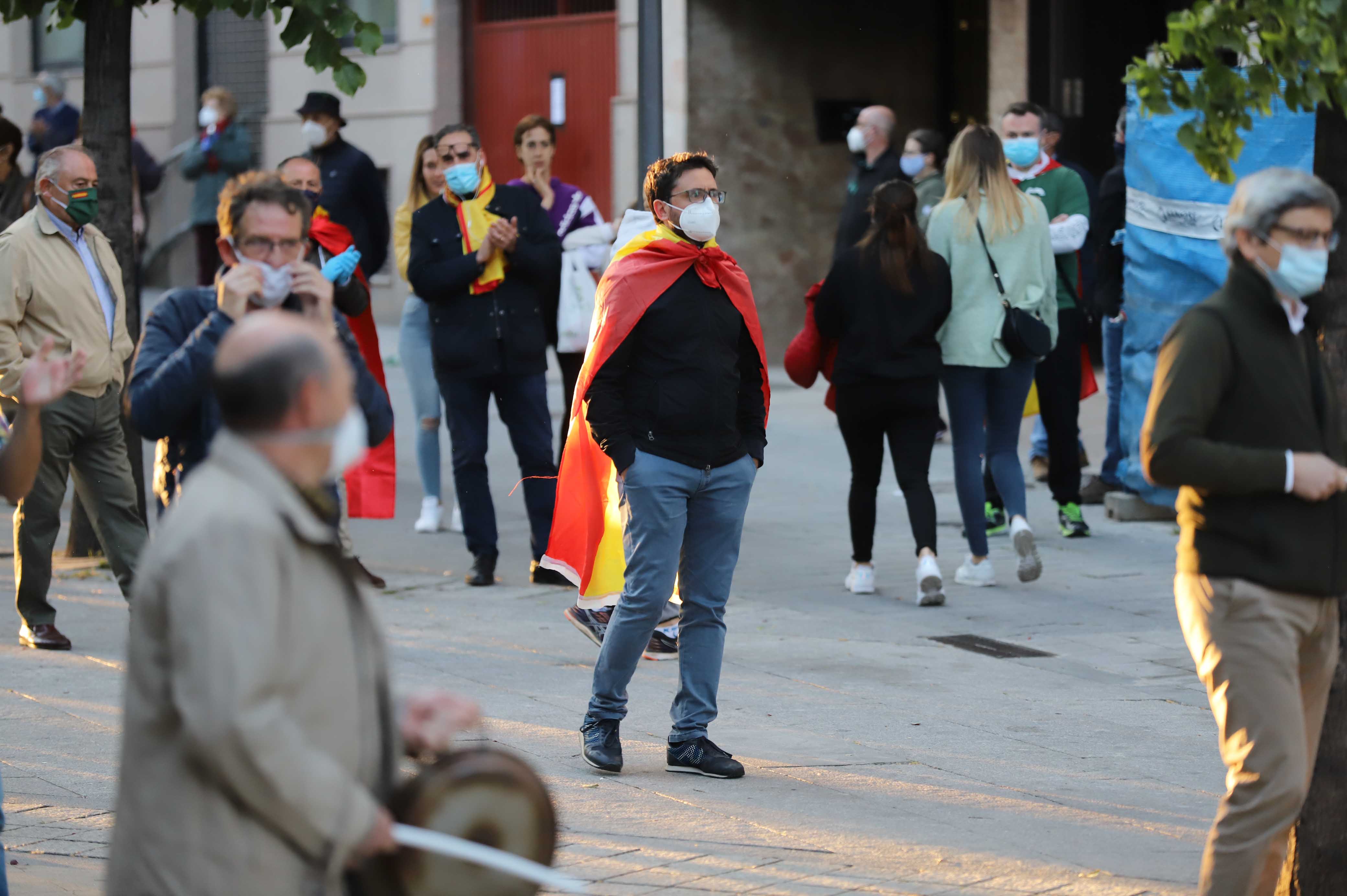 Fotos: Manifestación contra el Gobierno en Salamanca