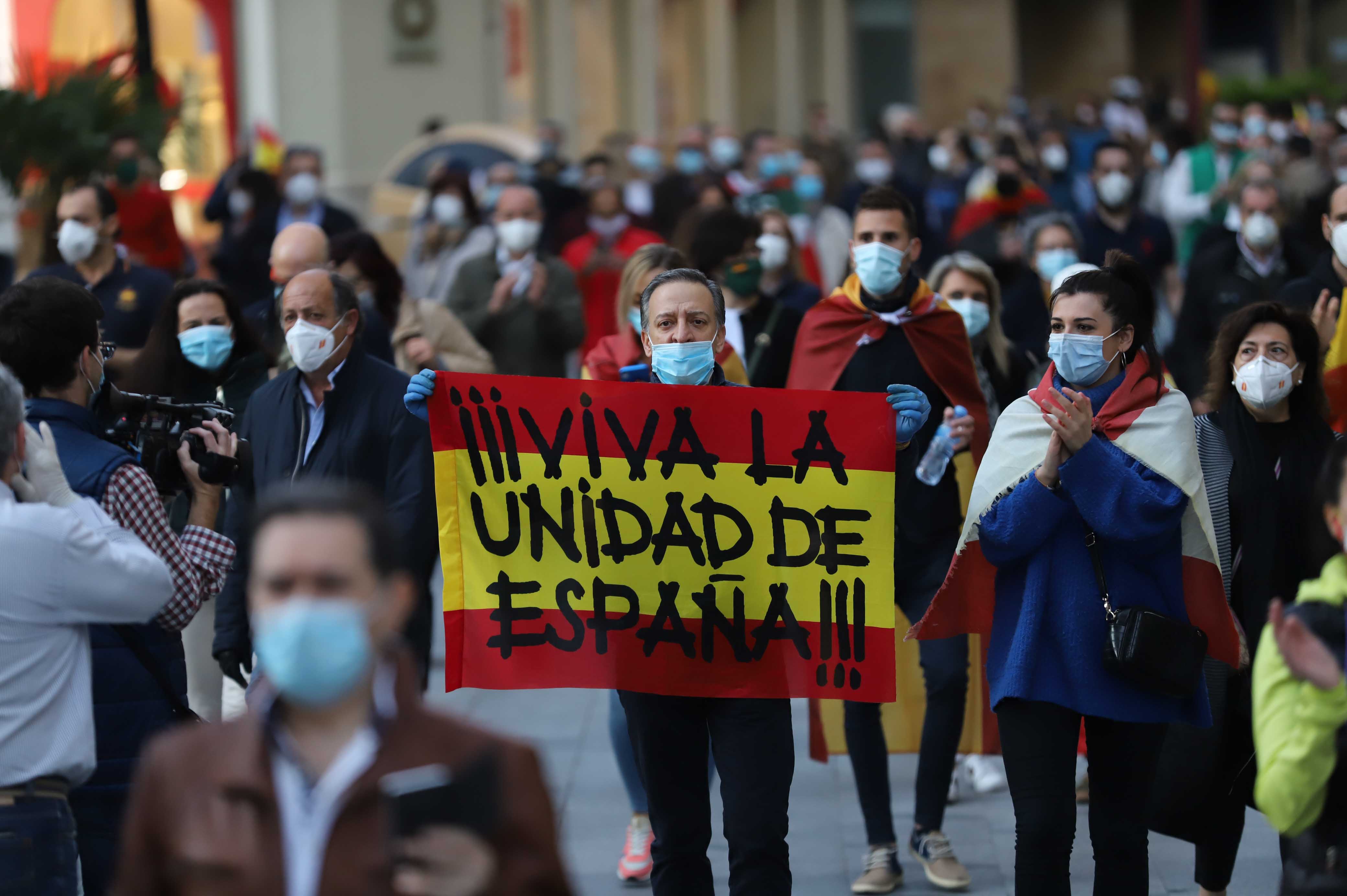 Fotos: Manifestación contra el Gobierno en Salamanca