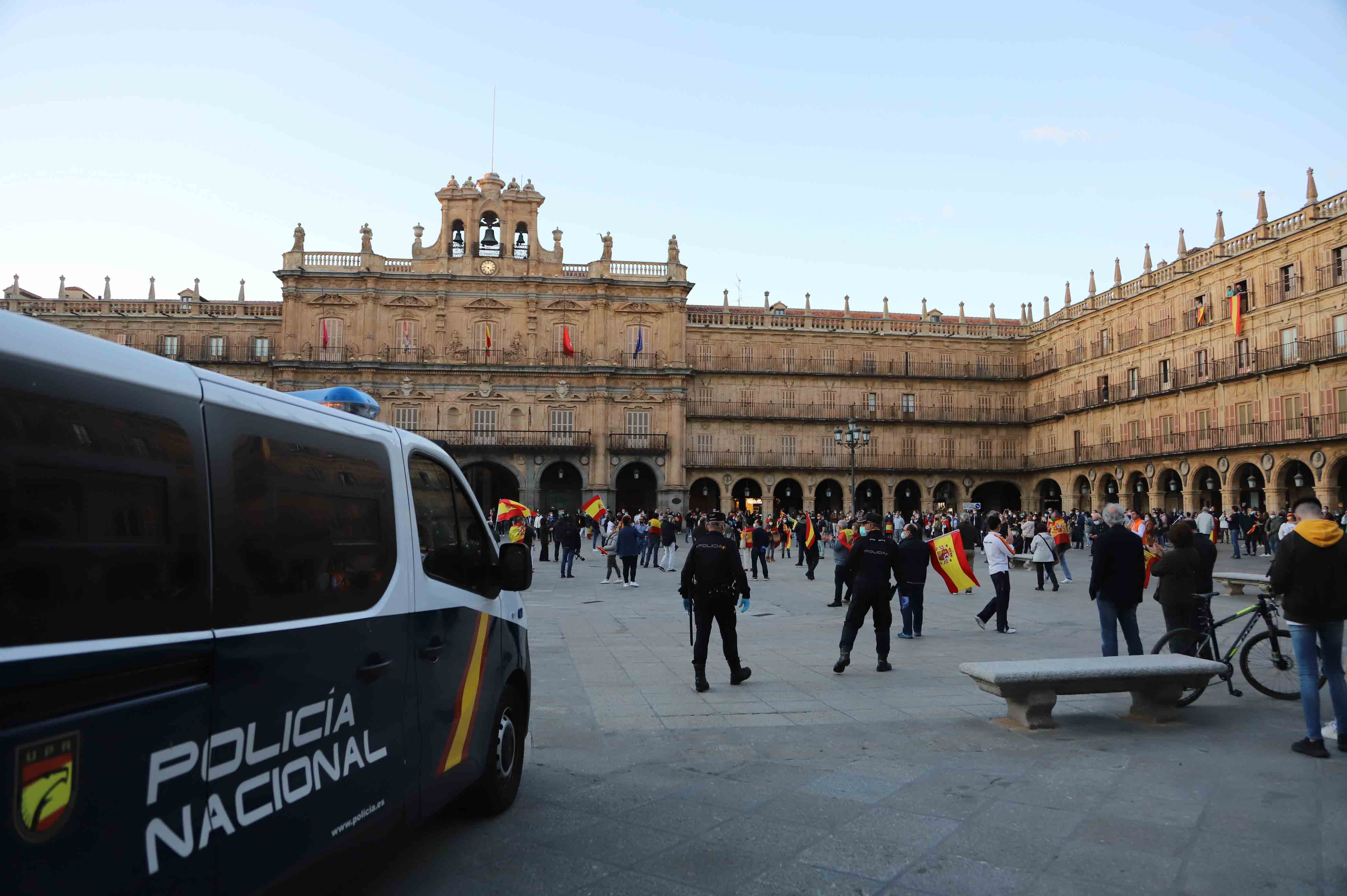 Fotos: Manifestación contra el Gobierno en Salamanca