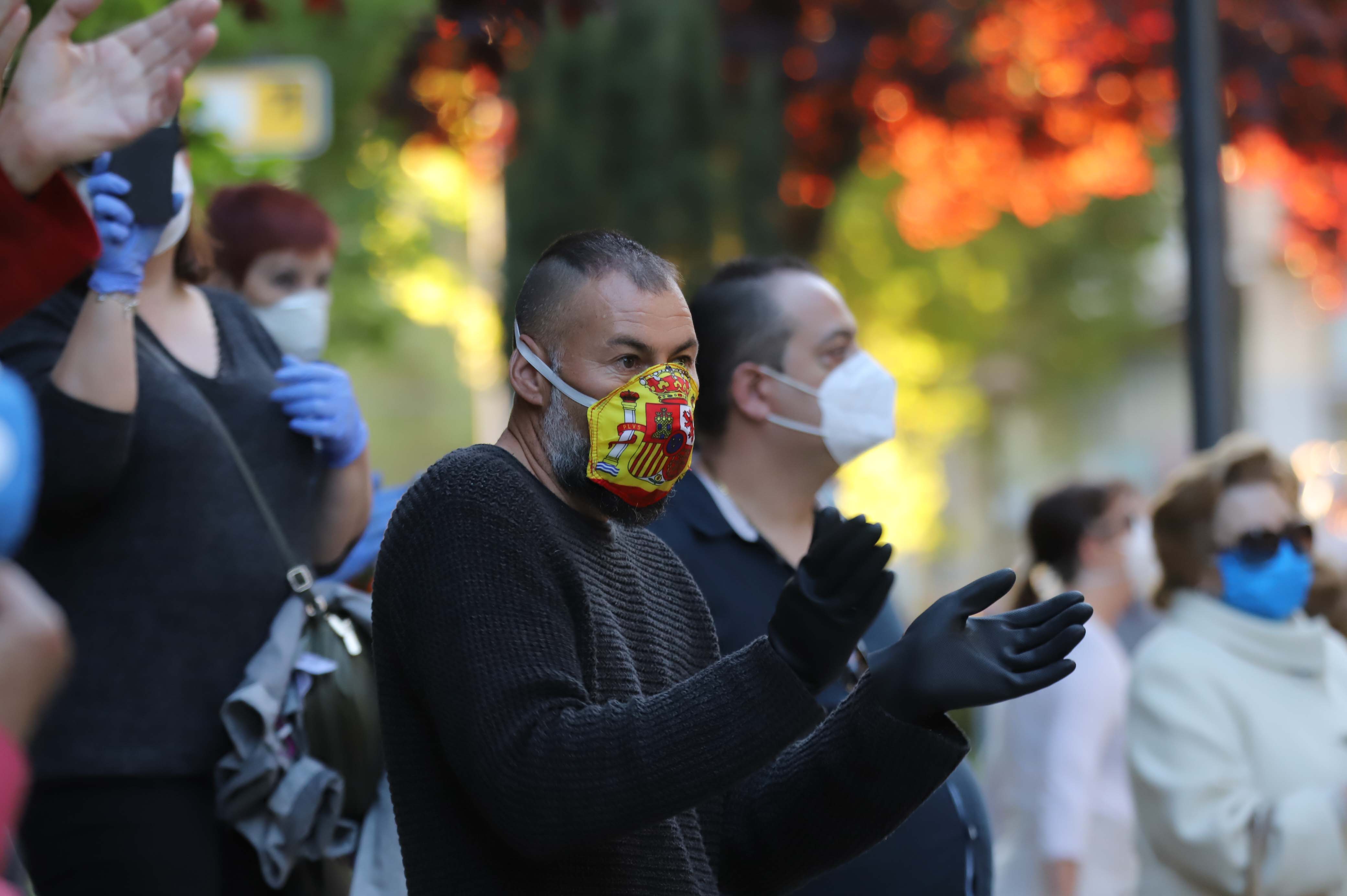 Fotos: Tercer día de protestas contra el Gobierno en Salamanca