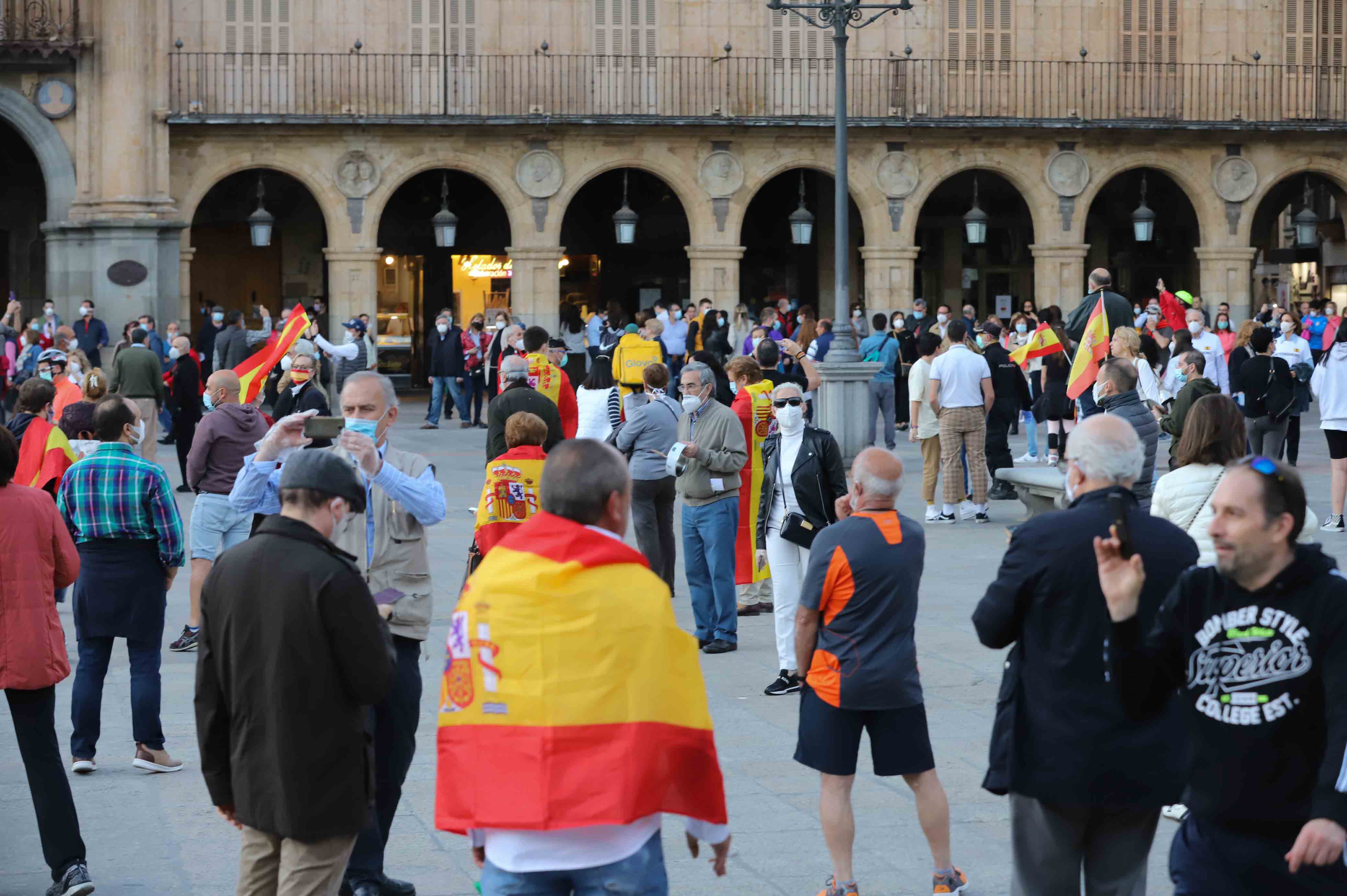 Fotos: Tercer día de protestas contra el Gobierno en Salamanca