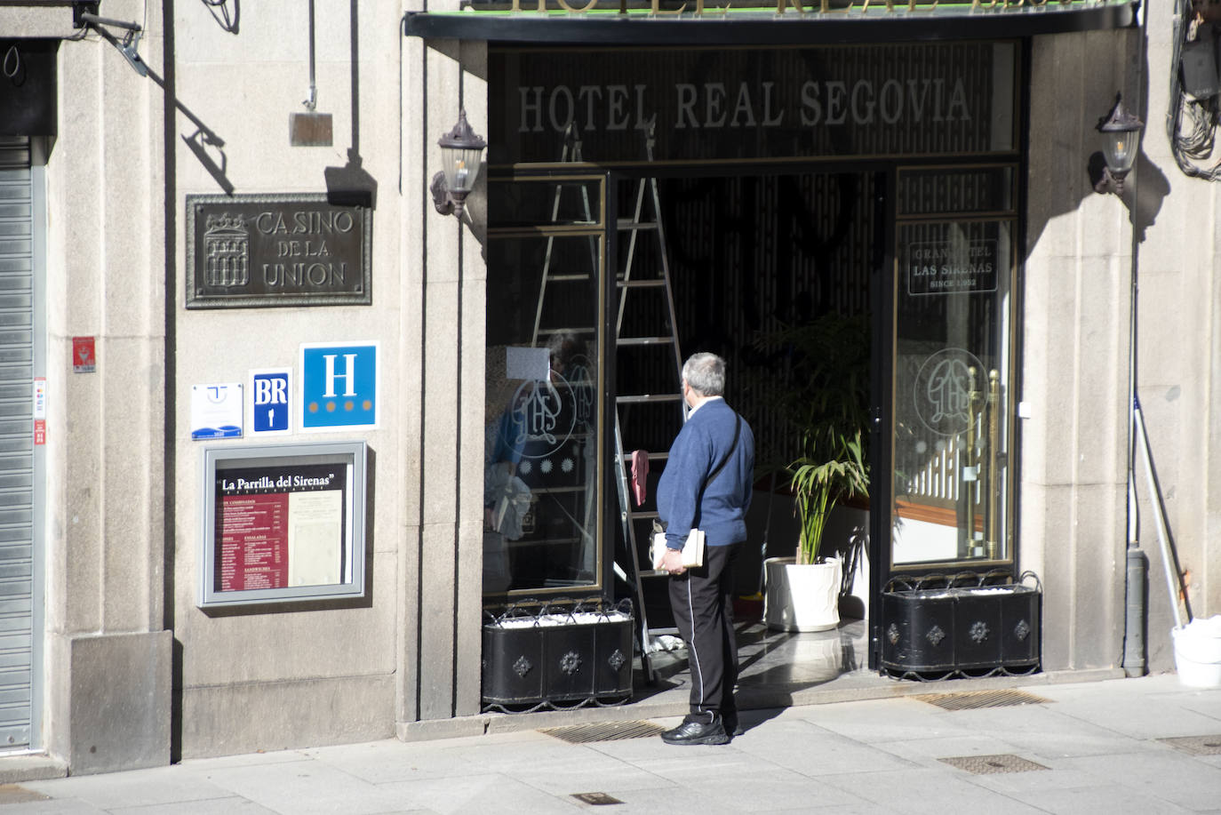 Fotos: Medidas de alivio de la fase 0 en Segovia