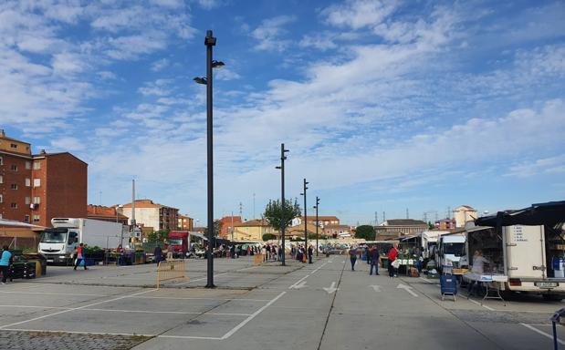 Mercadillo en Tordesillas. 