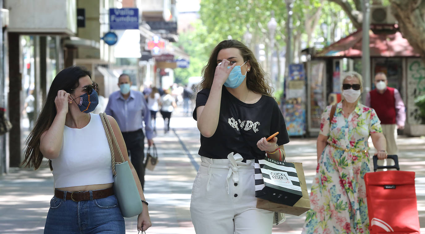 Fotos: Primer día del uso obligatorio de la mascarilla en Valladolid