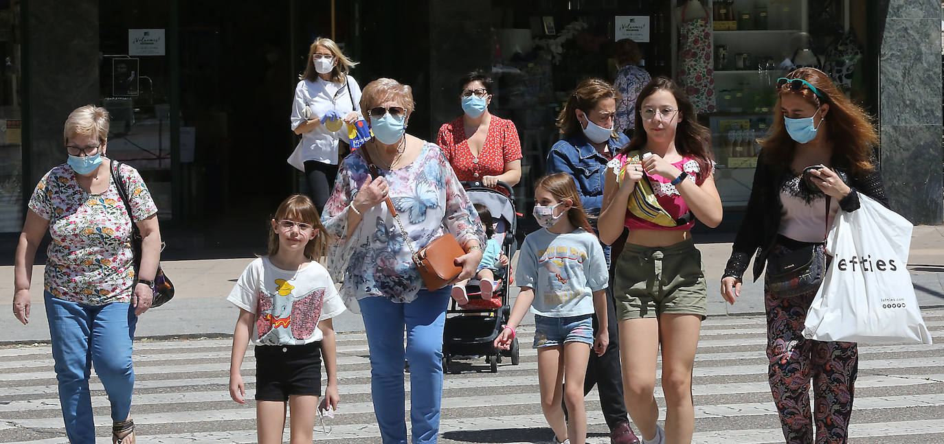 Fotos: Primer día del uso obligatorio de la mascarilla en Valladolid