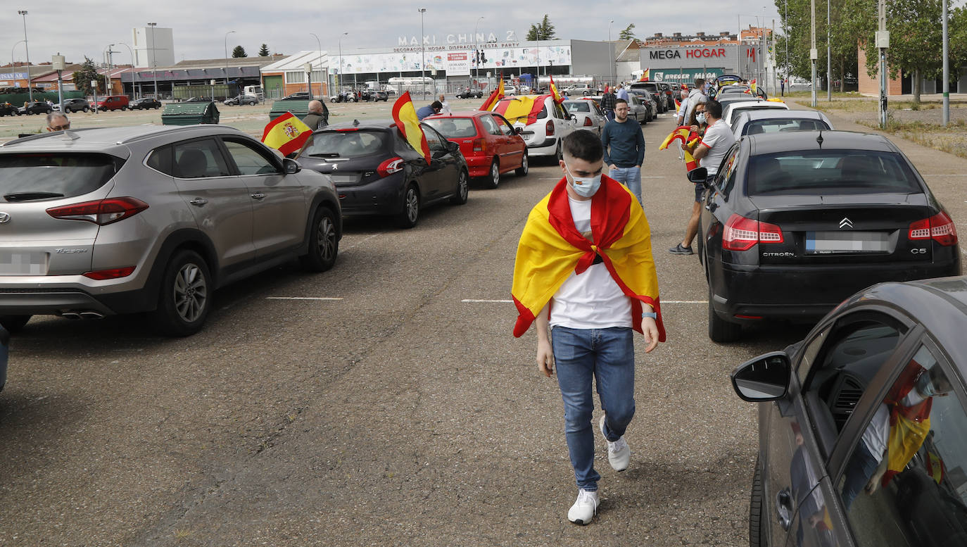 La caravana de Vox toma Palencia. 