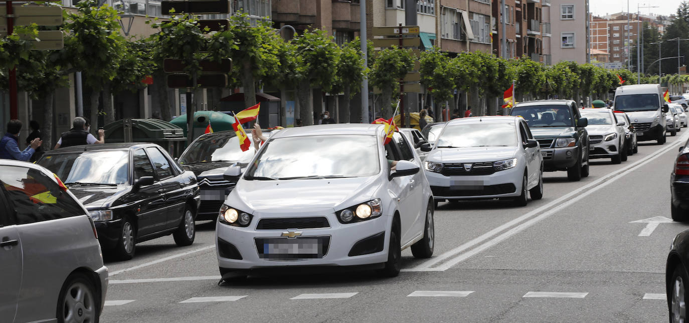 La caravana de Vox toma Palencia. 