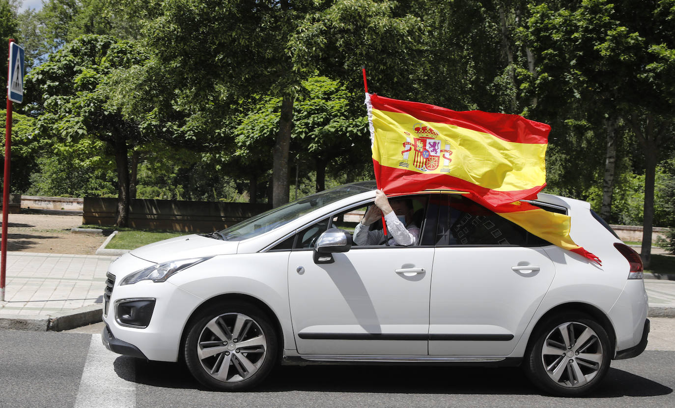 La caravana de Vox toma Palencia. 