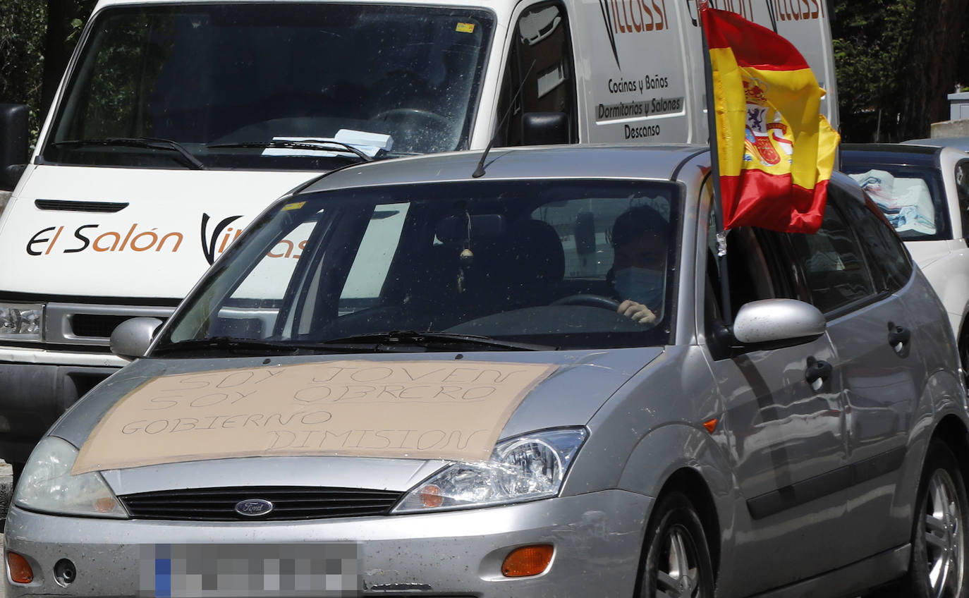 La caravana de Vox toma Palencia. 