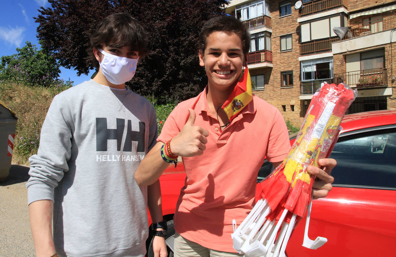 La caravana de Vox en Segovia. 