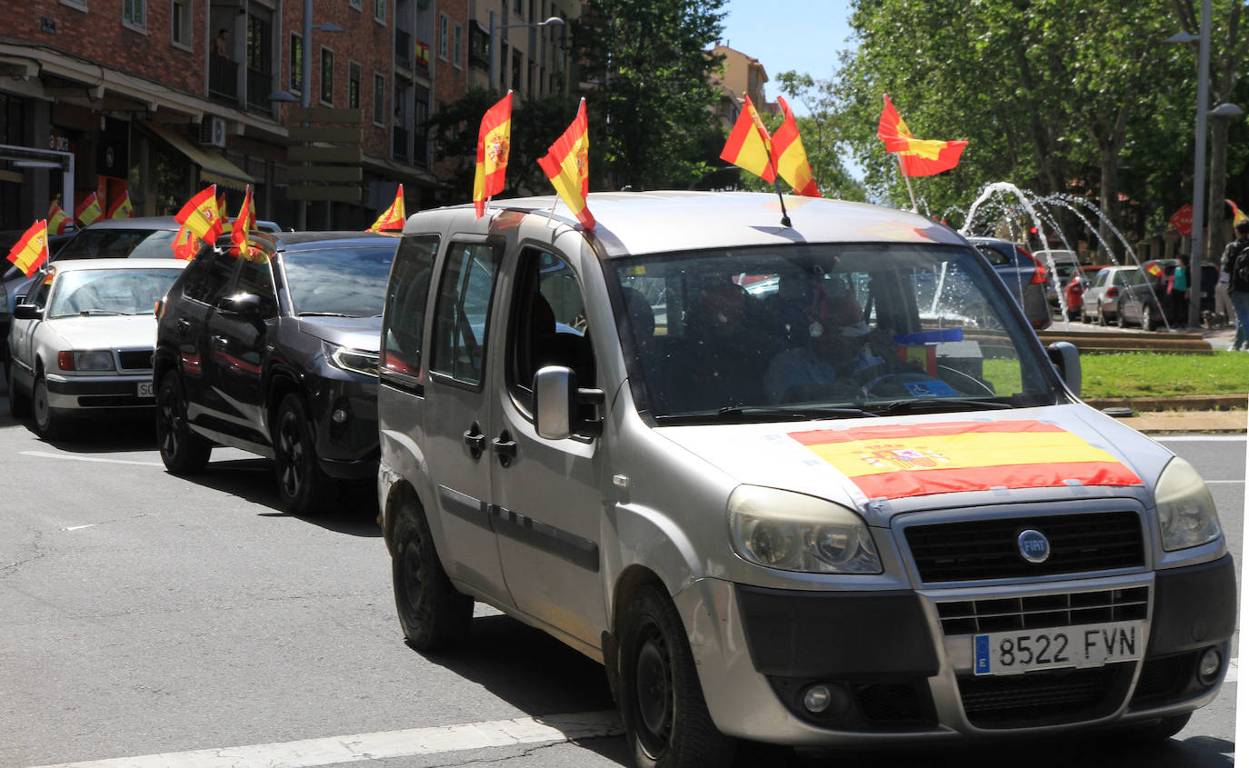 La caravana de Vox en Segovia. 