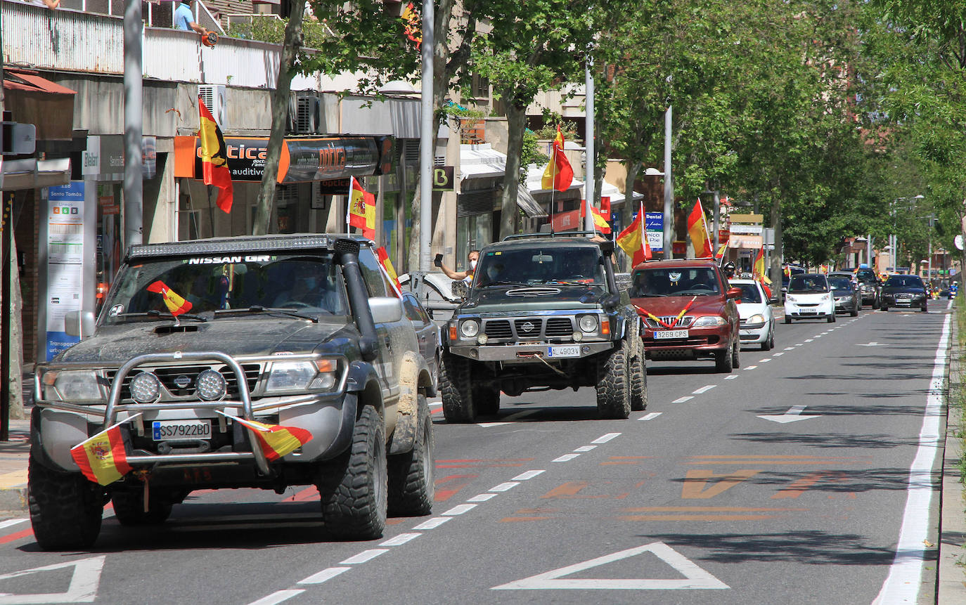 La caravana de Vox en Segovia. 