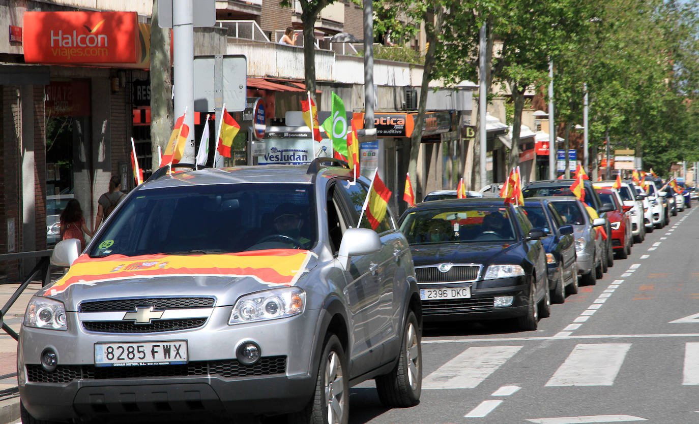 La caravana de Vox en Segovia. 