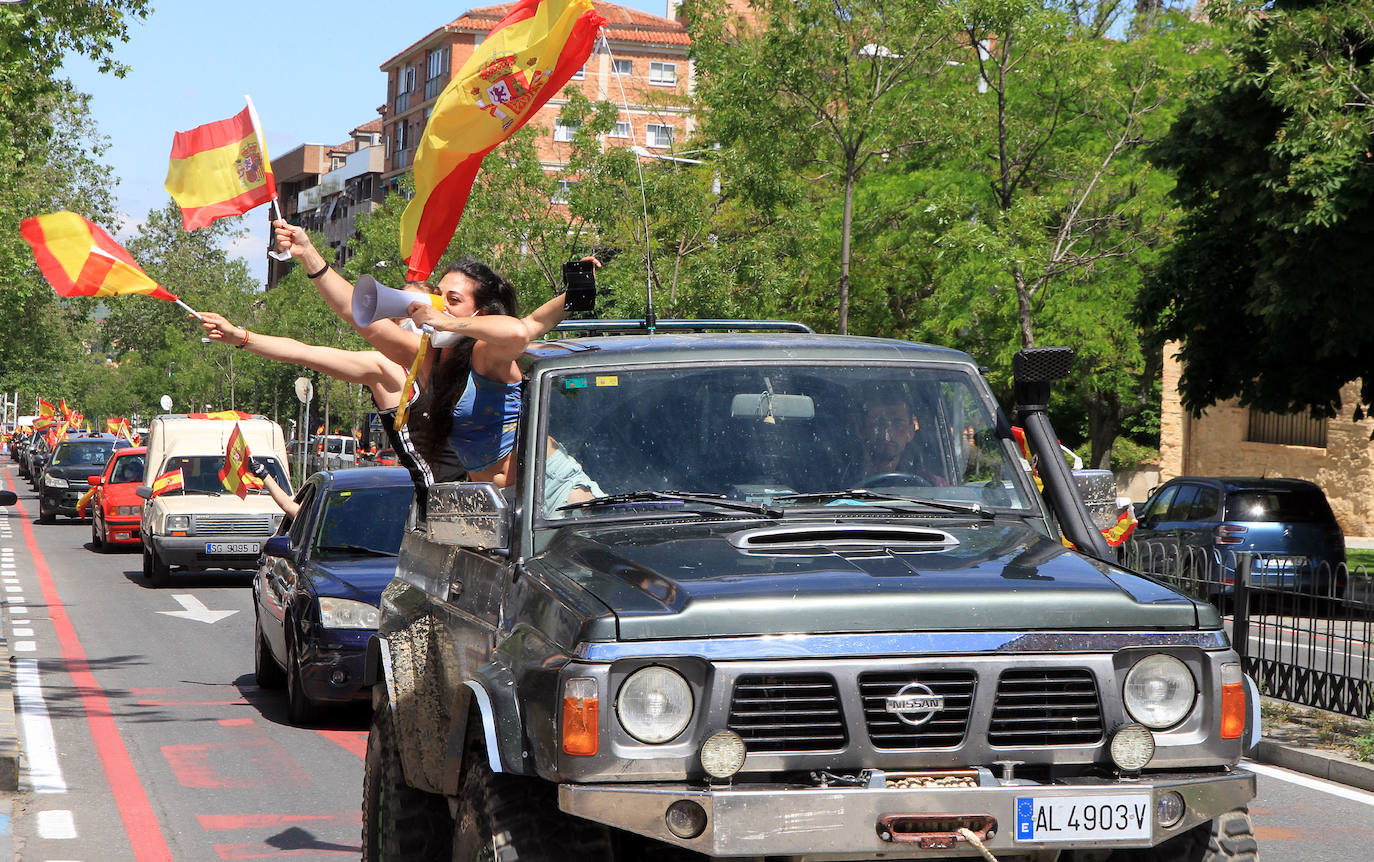 La caravana de Vox en Segovia. 