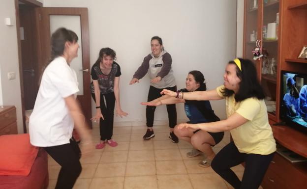 La gimnasia ha estado muy presente como sustituto a la actividad física exterior.