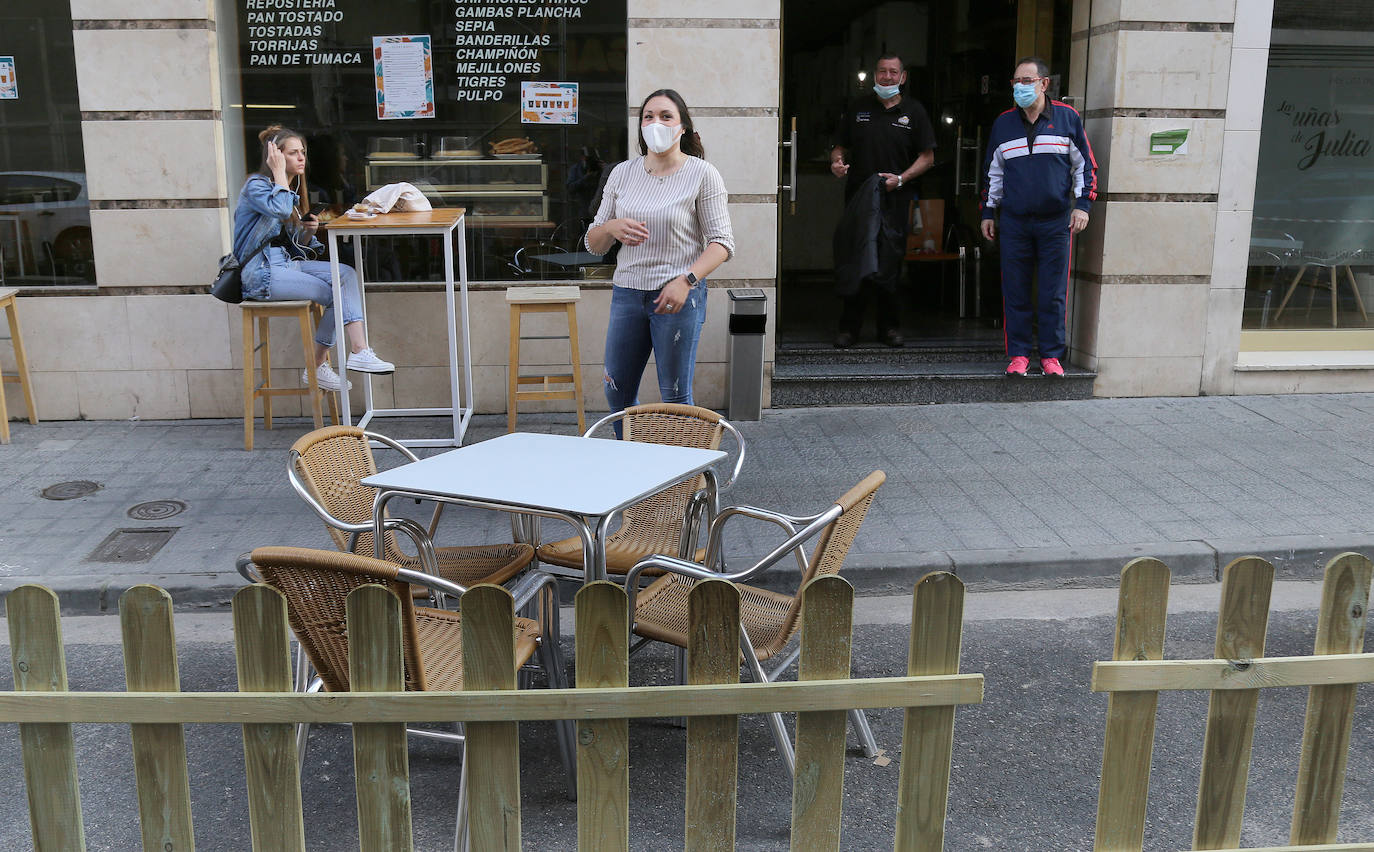 Palencia roza la imagen de normalidad en las calles. 