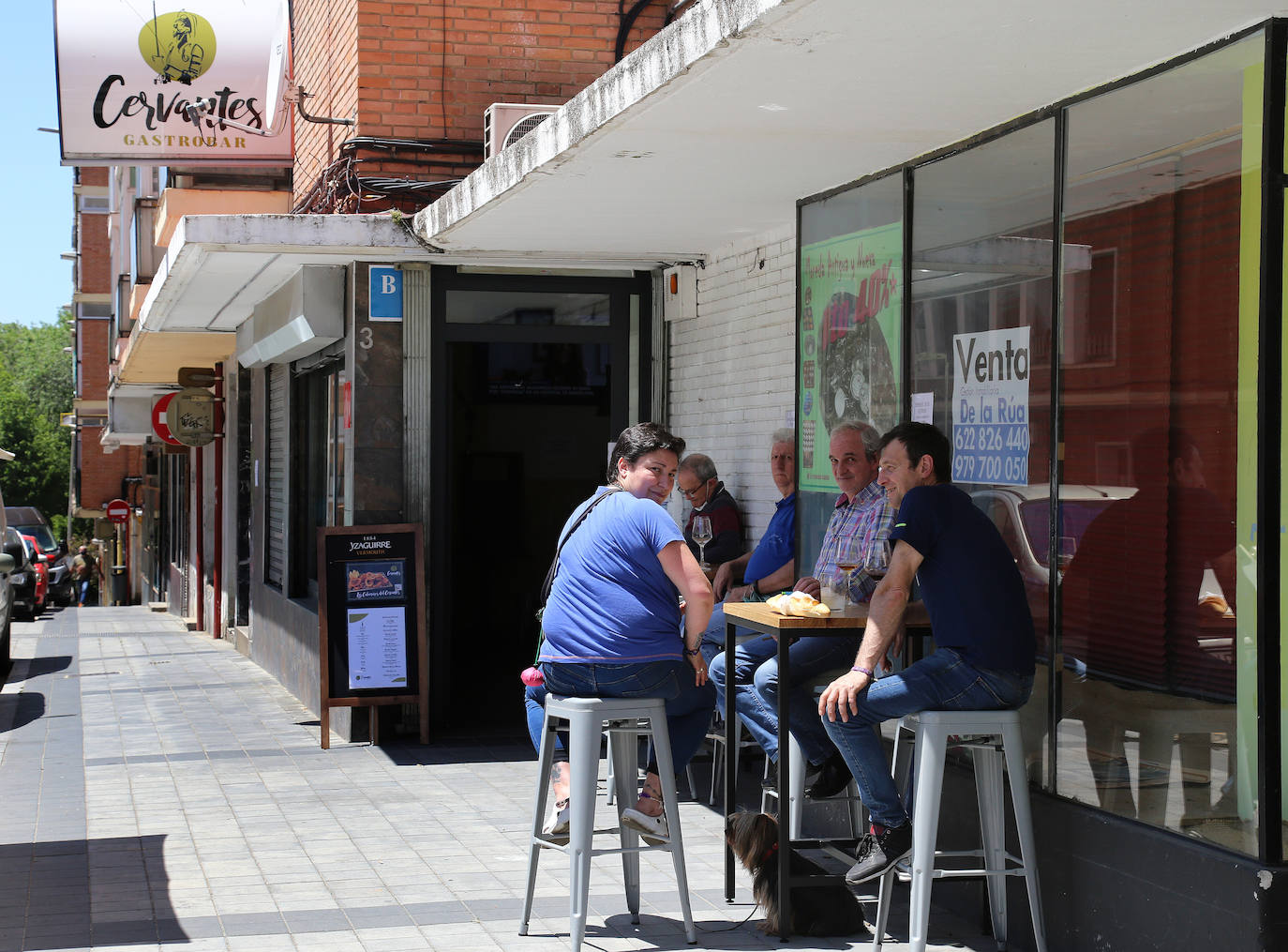 Palencia roza la imagen de normalidad en las calles. 