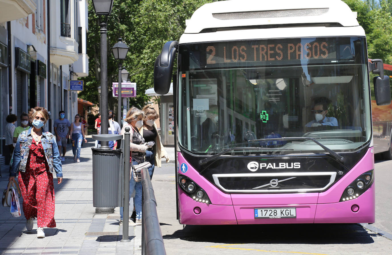 Palencia roza la imagen de normalidad en las calles. 