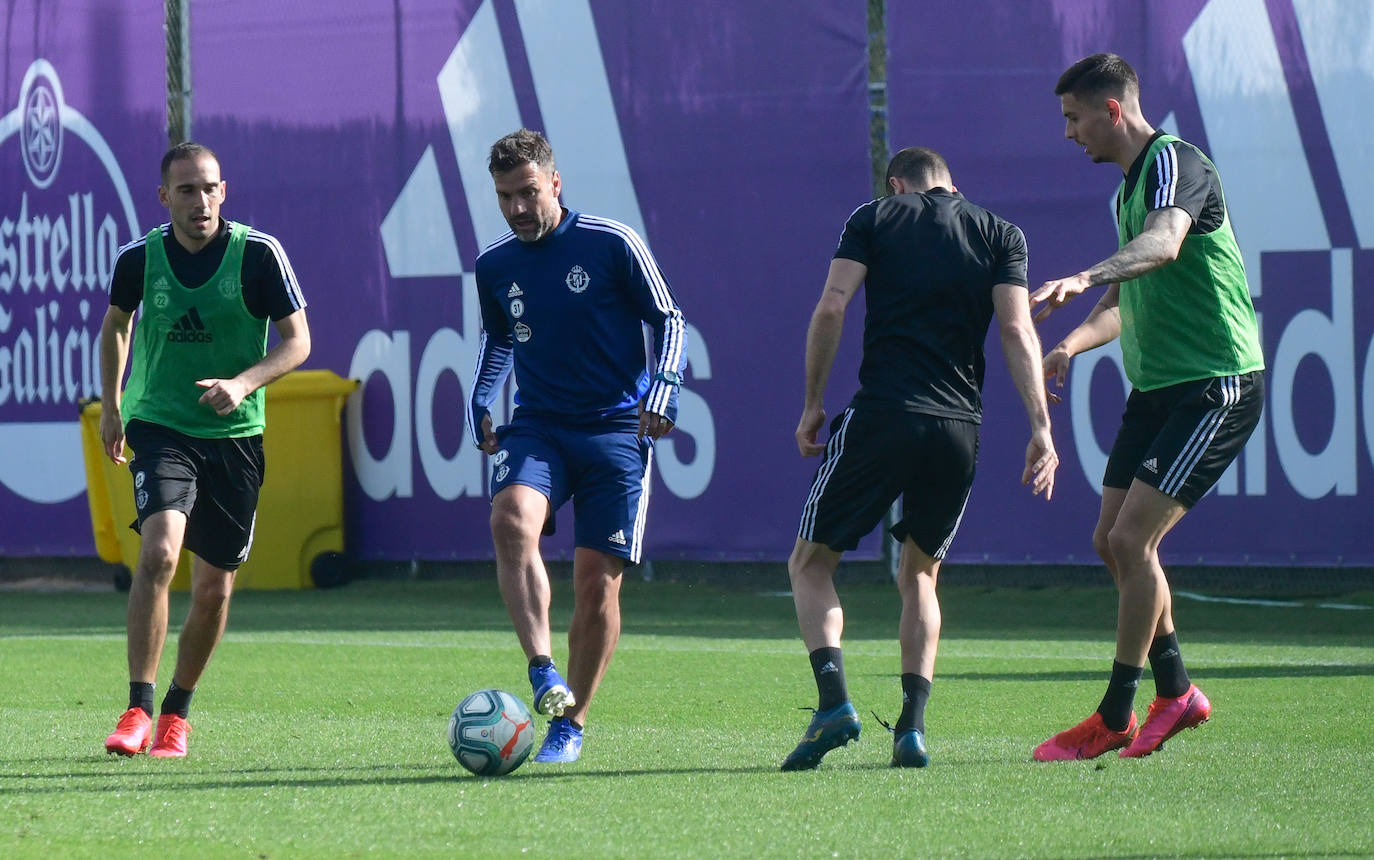 Fotos: El Real Valladolid puede entrenar en grupos de 14