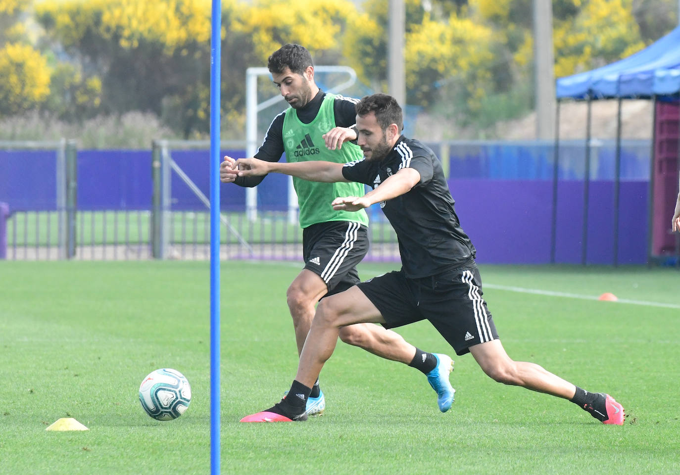 Fotos: El Real Valladolid puede entrenar en grupos de 14