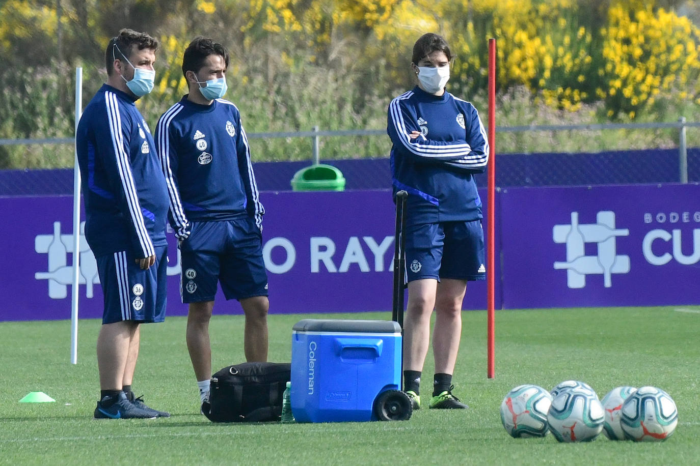 Fotos: El Real Valladolid puede entrenar en grupos de 14