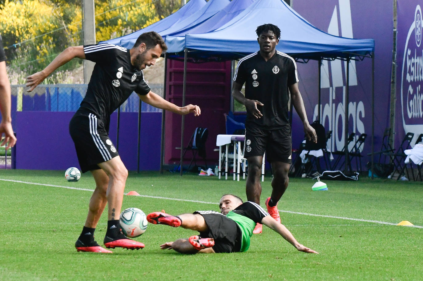 Fotos: El Real Valladolid puede entrenar en grupos de 14