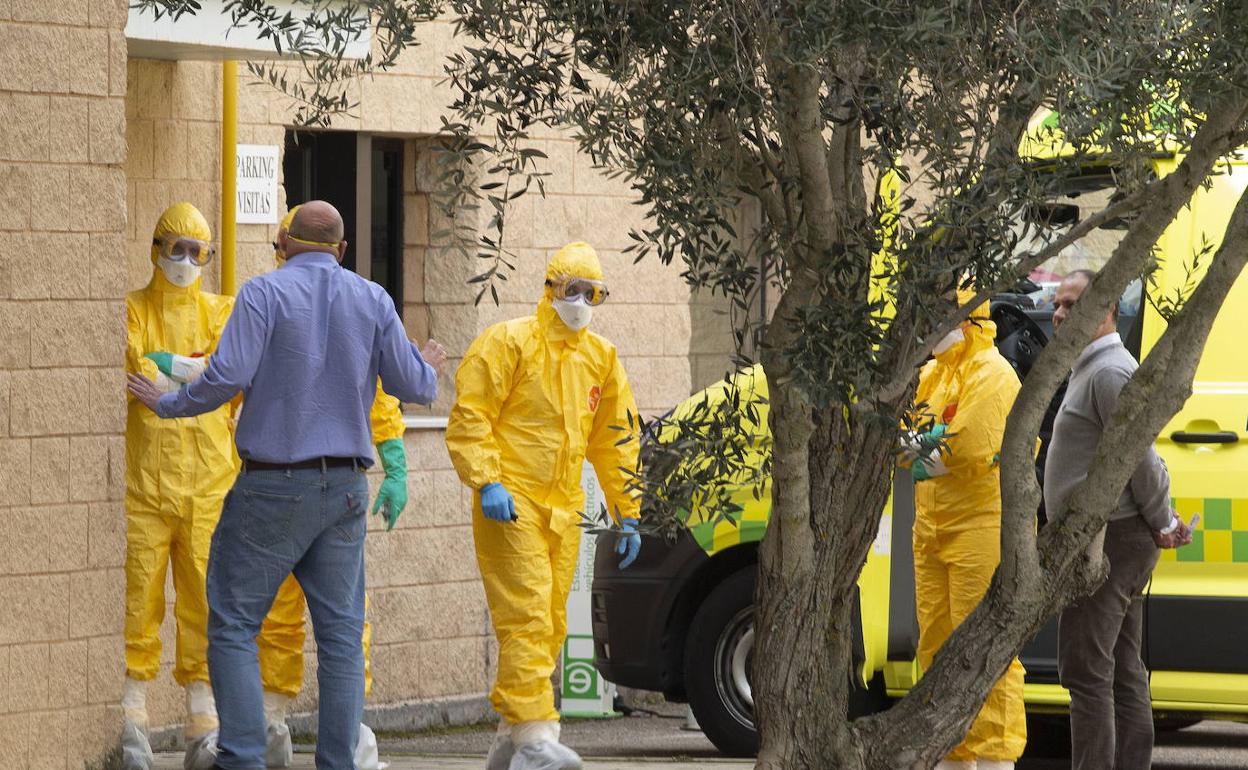 Instalaciones de Cidaut, cuando a finales de febrero se activó el protocolo anti-covid. 