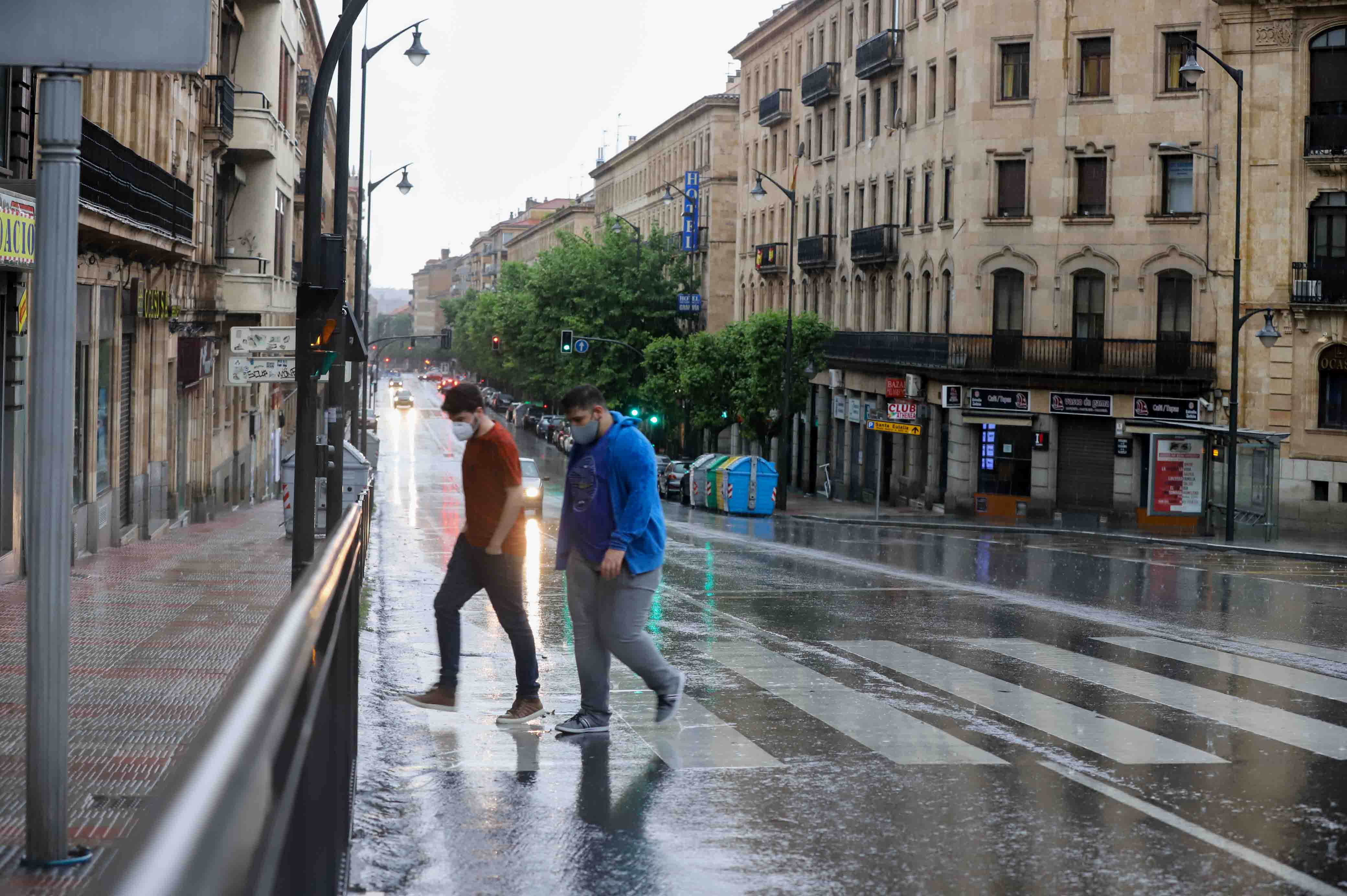 Fotos: La tormenta sorprende a Salamanca y su provincia