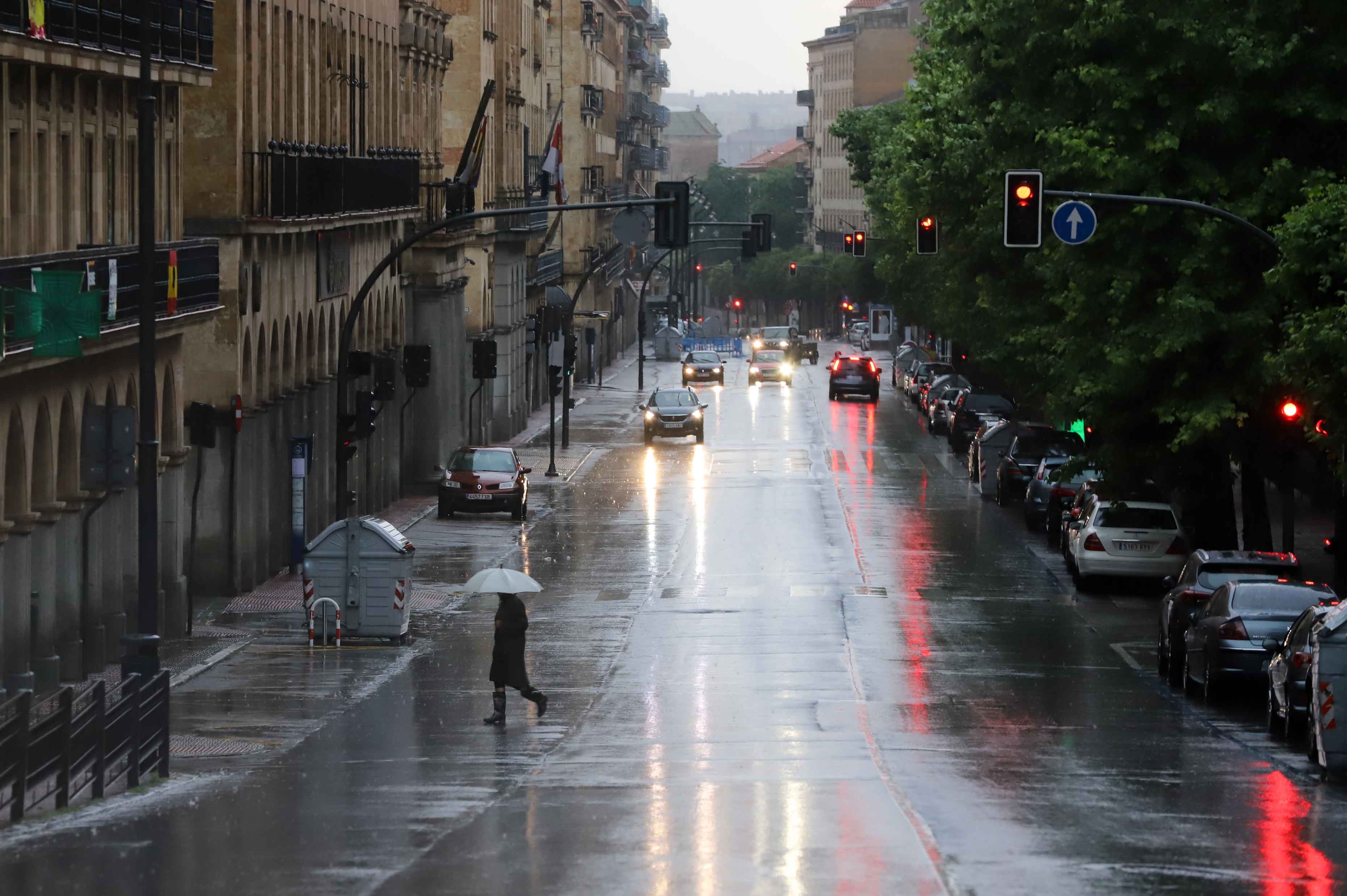 Fotos: La tormenta sorprende a Salamanca y su provincia